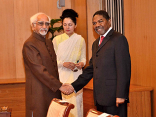 Official visit of President of Zanzibar to India