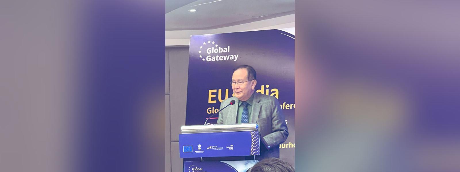 Minister of State for External Affairs Dr. Rajkumar Ranjan Singh participated in the inaugural of the India EU Connectivity Conference in Meghalaya