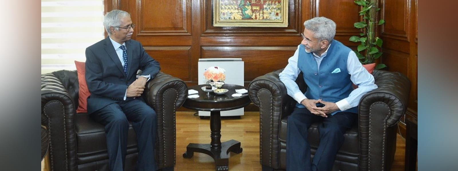 External Affairs Minister, Dr. S. Jaishankar met H. E. Md. Mustafizur Rahman, High Commissioner of Bangladesh to India in New Delhi