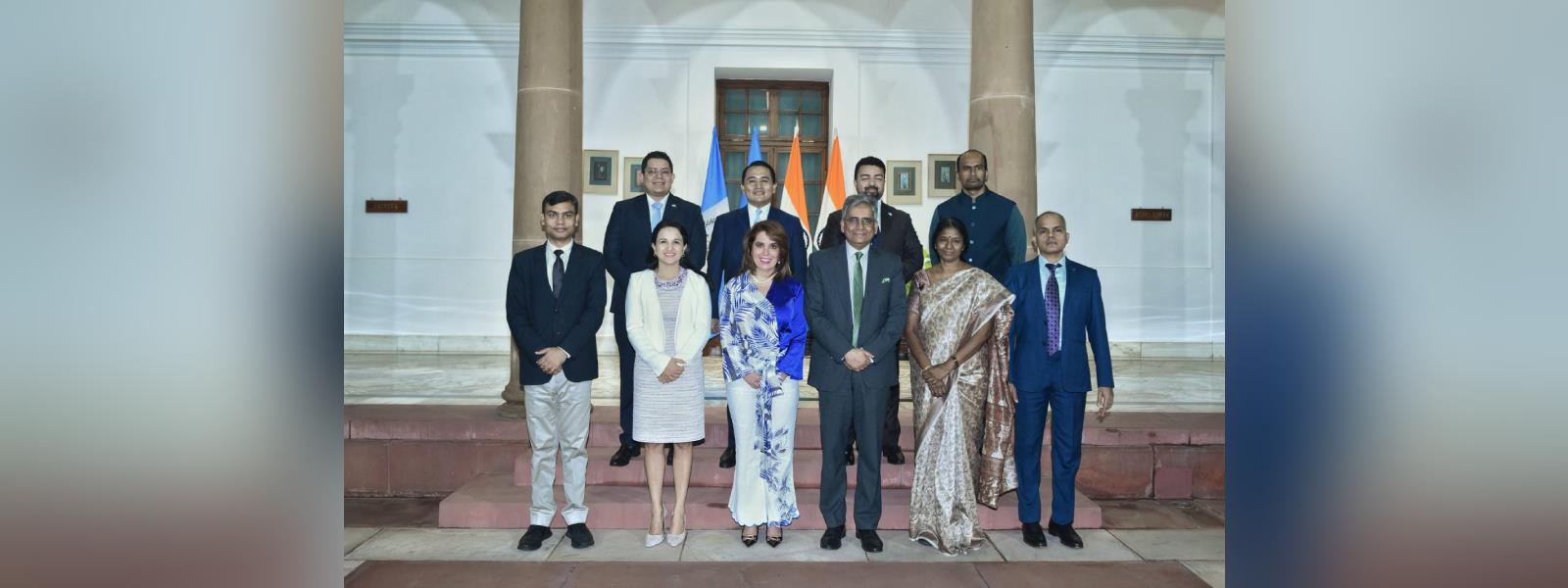 3rd India-Guatemala FOC held in New Delhi Co-chaired by Secretary (East) Shri Saurabh Kumar and H.E. Ms. Karla Gabriela Samayoa Recari, Vice Minister of Foreign Affairs of Guatemala