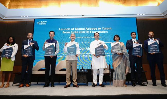 External Affairs Minister Dr. S. Jaishankar launched the 'Global Access to Talent from India' (GATI) Foundation in New Delhi