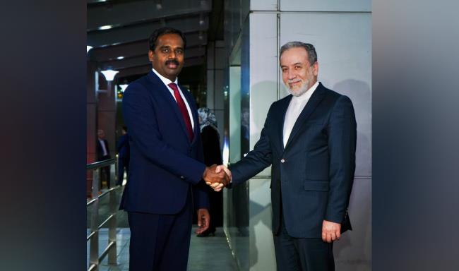 Foreign Minister of the Islamic Republic of Iran, H.E. Dr. Seyed Abbas Araghchi arrived in New Delhi for the India-Iran Joint Commission Meeting