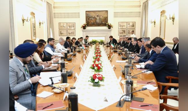 External Affairs Minister Dr. S. Jaishankar co-chaired the 20th India-Iran Joint Commission Meeting along with H.E. Dr. Seyed Abbas Araghchi, Foreign Minister of the Islamic Republic of Iran in New Delhi.