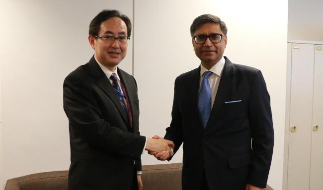 Foreign Secretary Shri Vikram Misri met H.E. Mr. Hiroyuki Namazu,  Senior Deputy Minister for Foreign Affairs of Japan in Tokyo