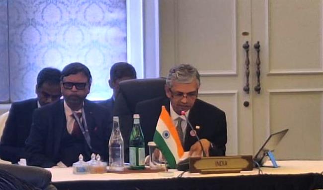 Secretary (East), P. Kumaran led the delegation at the East Asia Summit Senior Officials' Meeting held in Penang, Malaysia