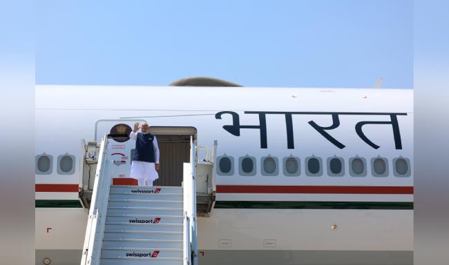 Prime Minister Shri Narendra Modi emplaned for Canada after a successful visit to Cyprus