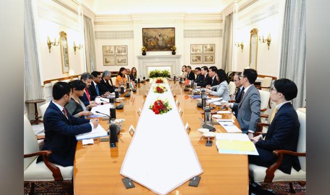 13th Political Consultation and 10th Strategic Dialogue between India-Vietnam held in New Delhi, co-chaired by Secretary (East), Shri P. Kumaran and H.E. Mr. Nguyen Manh Cuong, Deputy Foreign Minister of Vietnam
