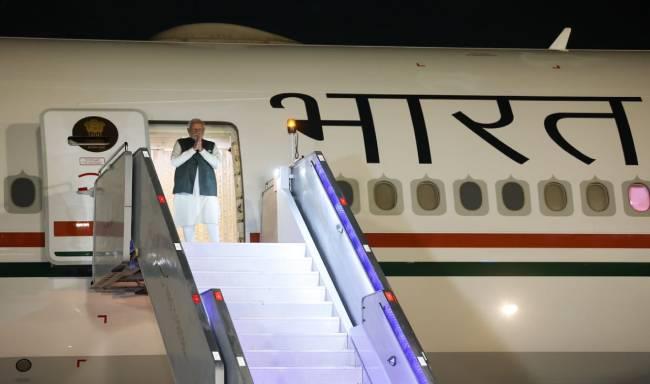 Prime Minister Shri Narendra Modi arrived in Rio de Janeiro, Brazil to participate in 17th edition of BRICS Summit 2025