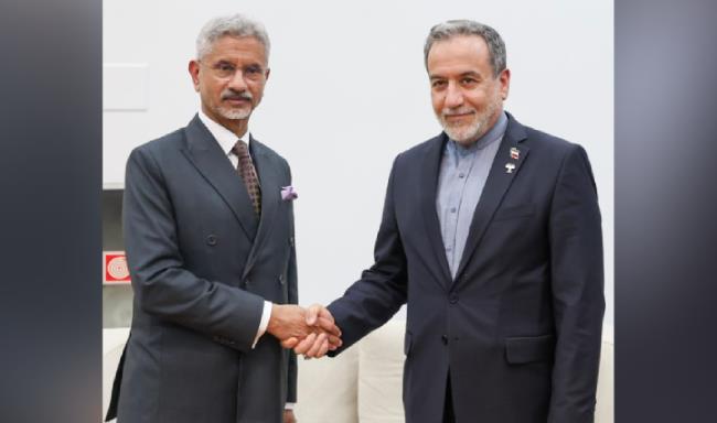 External Affairs Minister Dr. S. Jaishankar met H.E. Mr. Seyed Abbas Araghchi, Foreign Minister of the Islamic Republic of Iran on the sidelines of the BRICS Summit in Rio de Janeiro, Brazil
