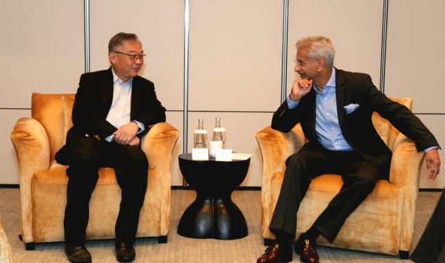 External Affairs Minister Dr. S. Jaishankar met H.E. Mr. Gan Kim Yong, Deputy Prime Minister of Singapore in Singapore City