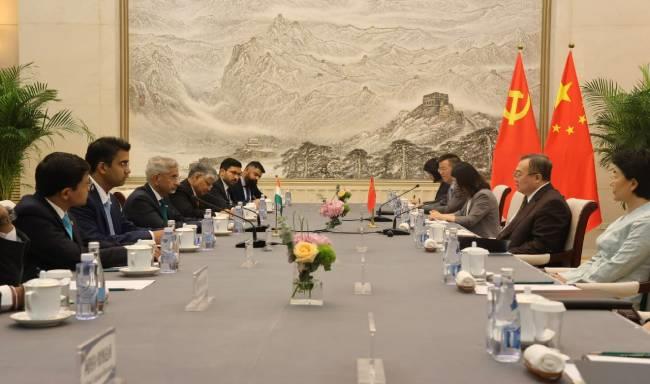 External Affairs Minister Dr. S. Jaishankar held discussions with H.E. Mr. Liu Jianchao, Minister of the International Department of the Communist Party of China (IDCPC) in Beijing