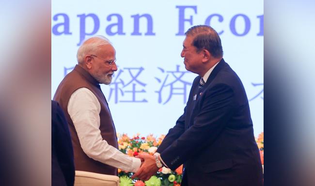 Prime Minister Shri Narendra Modi and H.E. Mr. Shigeru Ishiba, Prime Minister of Japan addressed the India-Japan Economic Forum in Tokyo, Japan