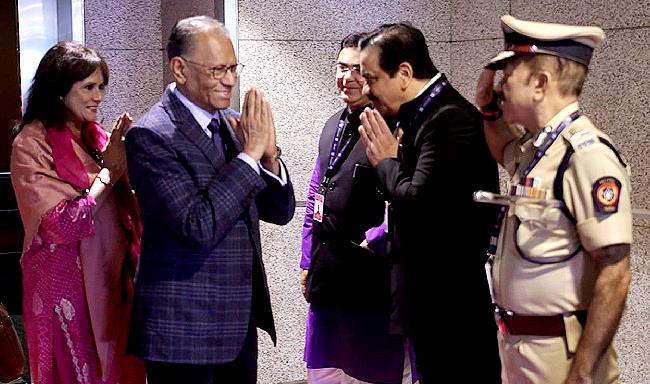 Prime Minister of the Republic of Mauritius, H.E. Dr. Navinchandra Ramgoolam arrived in Mumbai on a State Visit to India