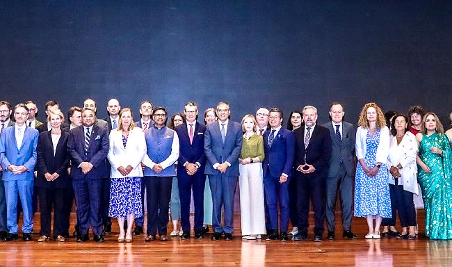 Foreign Secretary, Shri Vikram Misri met with the EU Political and Security Committee (PSC) delegation led by Ambassador Delphine Pronk, Chair of the PSC during its first-ever visit to Asia in New Delhi