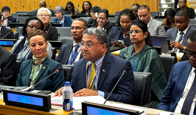 Secretary (West), Shri Sibi George attended the Commonwealth Foreign Affairs Ministers’ Meeting (CFAMM) 2025, held on the sidelines of the 80th Session of the United Nations General Assembly (UNGA80) in New York
