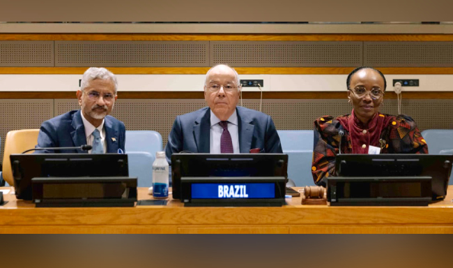 External Affairs Minister Dr. S. Jaishankar participated in a fruitful meeting with the IBSA Ministers in New York