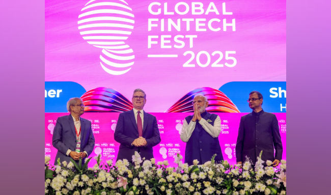 Prime Minister Shri Narendra Modi and The Rt. Hon. Sir Keir Starmer, Prime Minister of the United Kingdom addressed the Global FinTech Fest 2025 in Mumbai