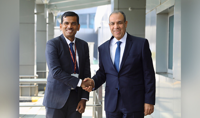Minister of Foreign Affairs of Egypt, H.E. Dr. Badr Abdelatty arrived in New Delhi