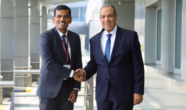 Minister of Foreign Affairs of Egypt, H.E. Dr. Badr Abdelatty arrived in New Delhi