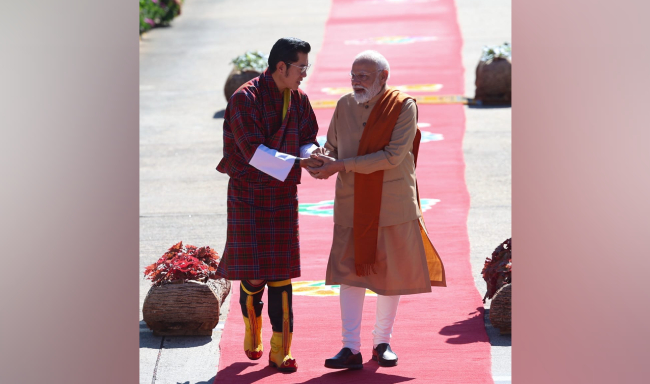 Prime Minister Shri Narendra Modi emplaned for New Delhi after concluding a productive State visit to Bhutan