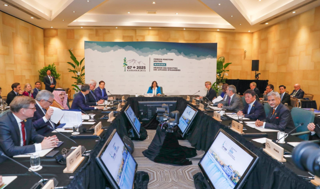 External Affairs Minister Dr. S. Jaishankar attended the G7 Foreign Ministers’ Meeting Outreach Session on Maritime Security and Prosperity in Niagara, Canada