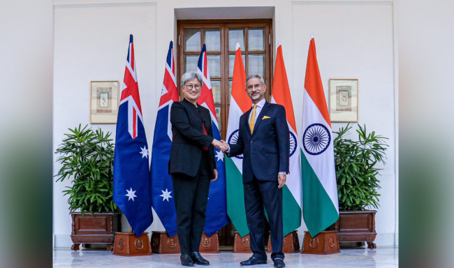 External Affairs Minister Dr. S. Jaishankar met H.E. Ms. Penny Wong, Minister for Foreign Affairs of Australia in New Delhi
