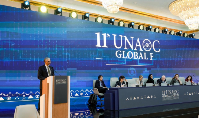 Secretary (East) Shri P. Kumaran led the Indian delegation at the 11th United Nations Alliance of Civilizations (UNAOC) held in Riyadh