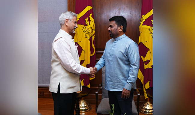 External Affairs Minister Dr. S. Jaishankar called on H.E. Mr. Anura Kumara Disanayaka, President of the Republic of Sri Lanka in Colombo
