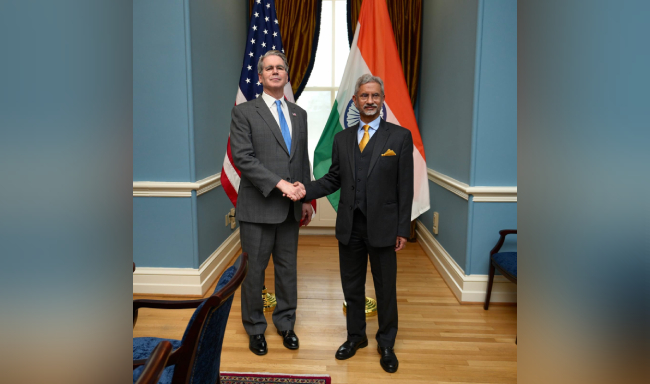 External Affairs Minister Dr. S. Jaishankar met H.E. Mr. Scott Bessent, U.S. Treasury Secretary in Washington, D.C.