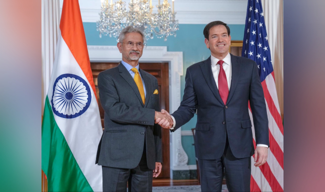 External Affairs Minister Dr. S. Jaishankar met H.E. Mr. Marco Rubio, Secretary of State of the United States in Washington, D.C.