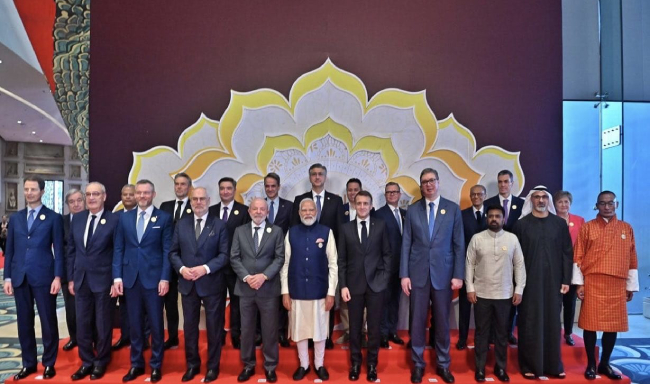 Prime Minister Shri Narendra Modi along with Heads of State and Government & leaders of major international organisations participated in the India AI Impact Summit at Bharat Mandapam in New Delhi