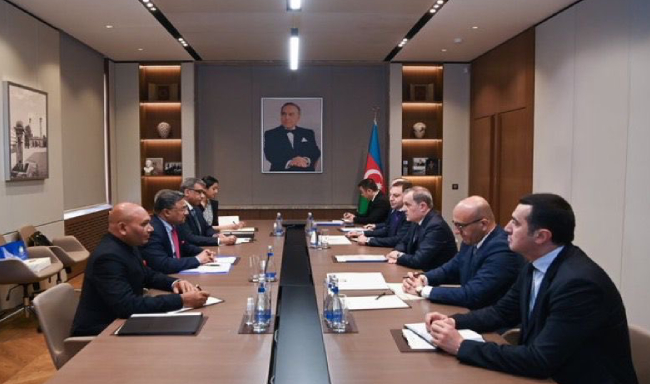 The 6th Round of India–Azerbaijan Foreign Office Consultations co-chaired by Secretary (West), Shri Sibi George and H.E. Mr. Elnur Mammadov, Deputy Minister of Foreign Affairs of Azerbaijan in Baku