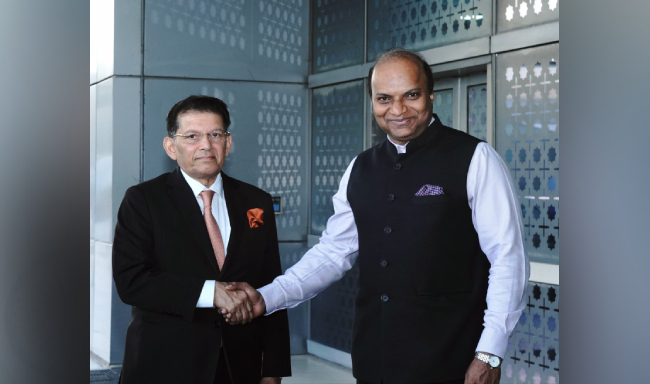 Minister of Foreign Affairs of the People’s Republic of Bangladesh, H.E. Dr. Khalilur Rahman arrived in New Delhi