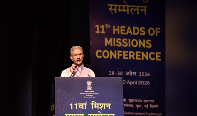 External Affairs Minister Dr. S. Jaishankar addressed India’s High Commissioners, Ambassadors and senior MEA officials at the 11th Heads of Missions Conference in New Delhi