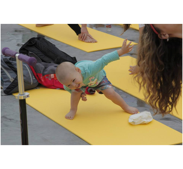 Yoga Ain’t Child’s Play?