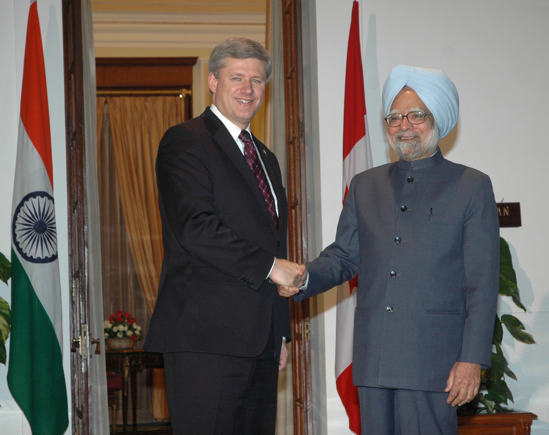 Visit of Prime Minister of Canada to India