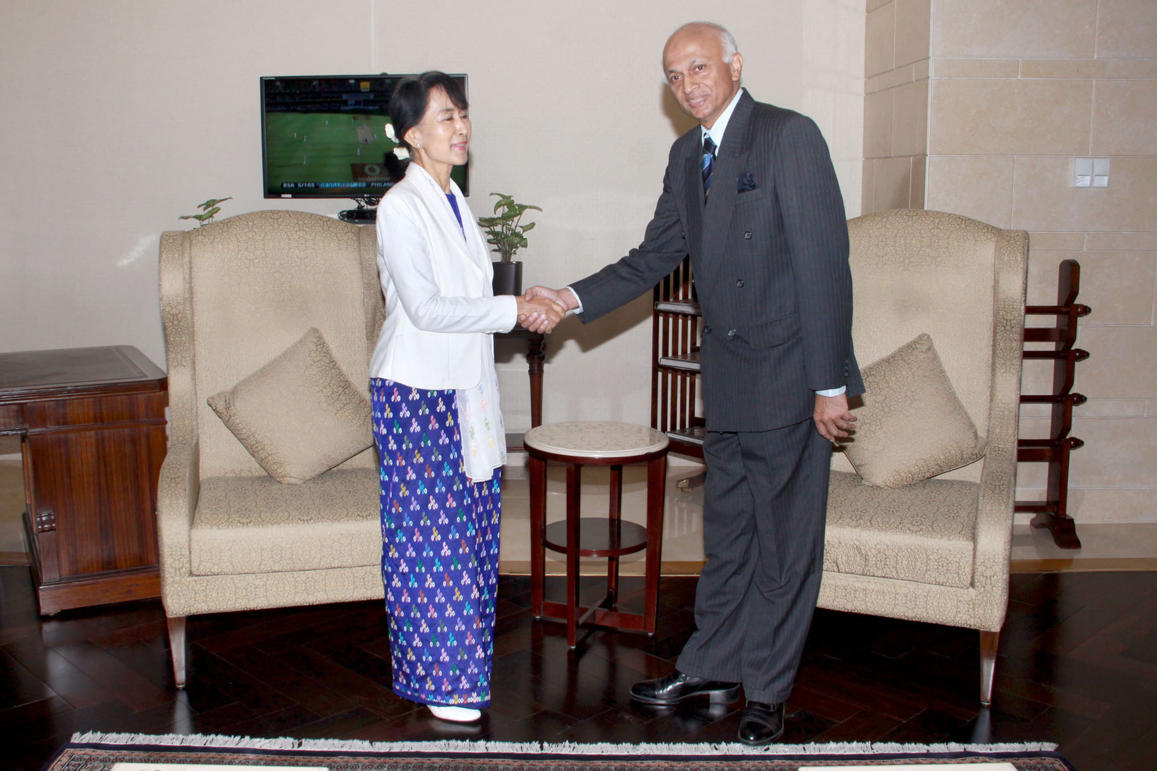 Visit of Daw Aung San Suu Kyi, Chairperson, National League for Democracy, Myanmar