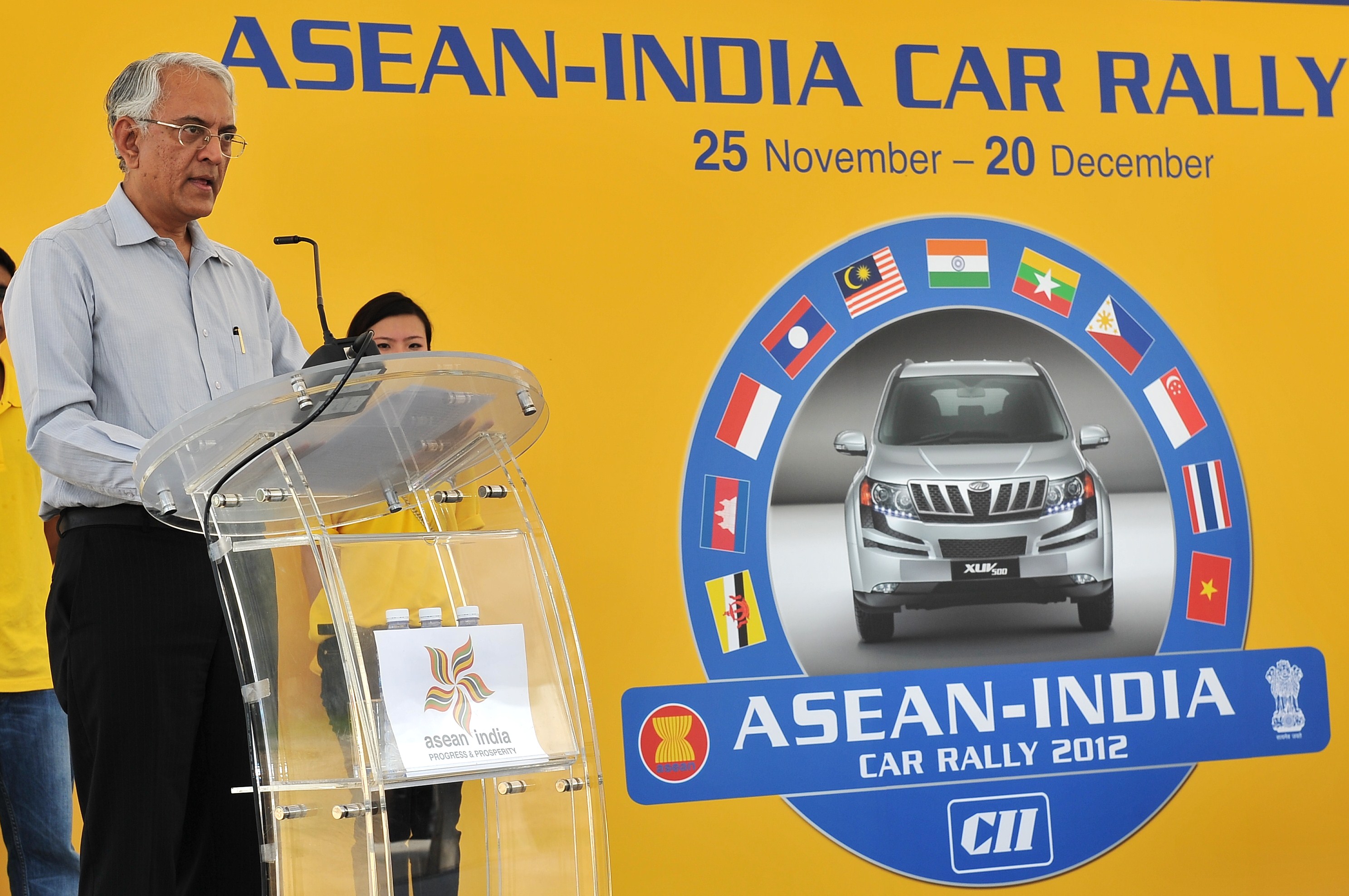 ASEAN-India Car Rally Flag Off