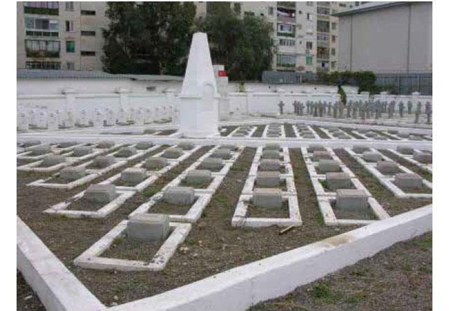 Slobozia Military Cemetery, Romania (75 Commemorations, 70 Indian)