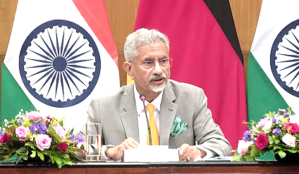 EAM : Press interaction along with FM Johann Wadephul of Germany (September 03, 2025)