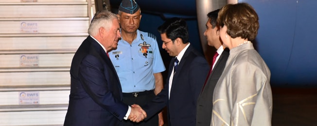 Visit of Secretary of State of the United States of America to India (October 24 – 26, 2017)