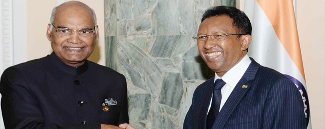 Visit of President to Madagascar (March 14-15, 2018)