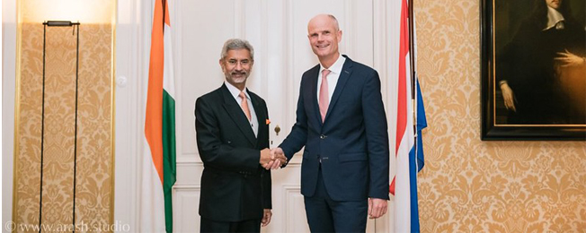Visit of External Affairs Minister to The Netherlands (9-11 November, 2019)