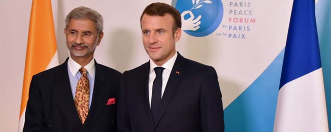 Visit of External Affairs Minister to Paris (11-12 November, 2019)