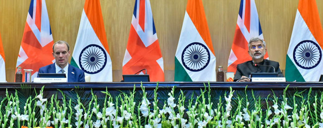 Visit of Foreign Secretary of UK to India (December 14-17, 2020)