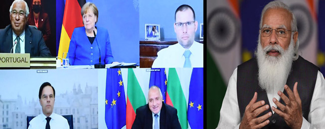 India-EU Leaders Meeting ( May 08, 2021 )
