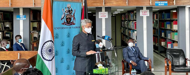 Visit of External Affairs Minister to the Republic of Kenya (June 12-14, 2021)
