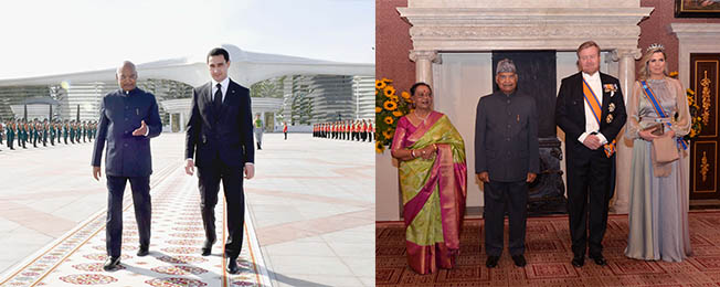 भारत के राष्ट्रपति की तुर्कमेनिस्तान गणराज्य और नीदरलैंड  की राजकीय यात्रा (अप्रैल 1-7, 2022)