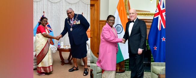 State Visit of President to Fiji, New Zealand and Timor-Leste (August 05-10, 2024)