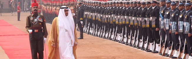 State Visit of Crown Prince of Abu Dhabi to India (January 24-26, 2017)